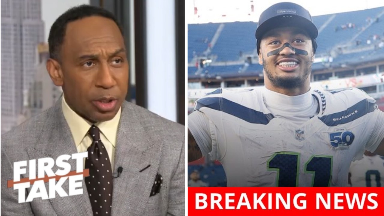FIRST TAKE | Stephen A. Smith reacts to Seahawks make Jaxon Smith-Njigba the NFL's highest-paid WR