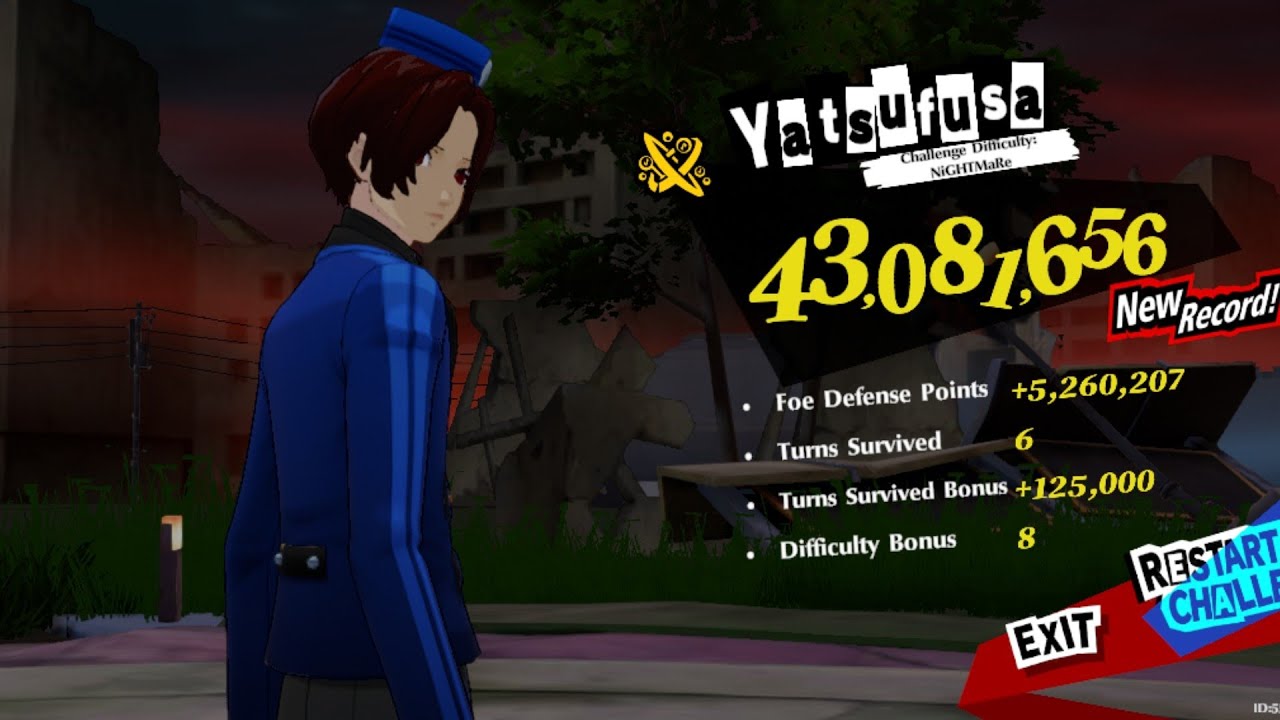 YATSUFUSA COMPANION BOSS (2.7.2) QUEEN A0R0 | PERSONA 5: THE PHANTOM X SEA