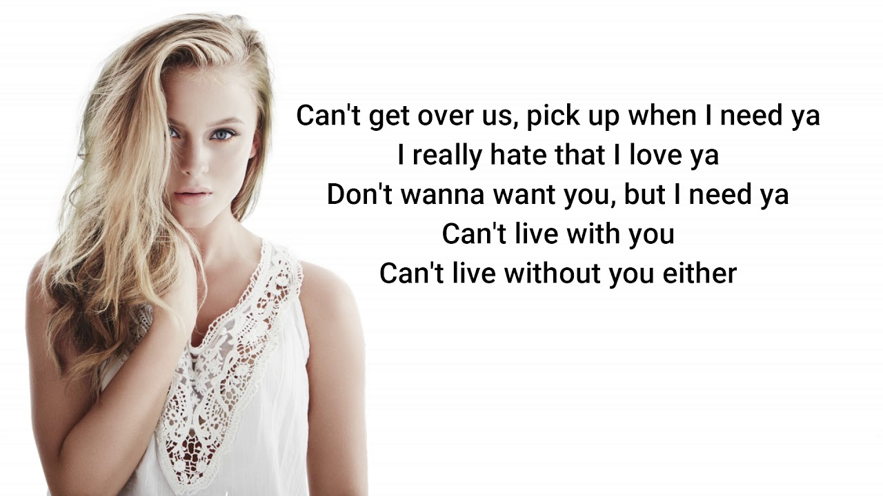 Poo Bear - Either ft. Zara Larsson Lyrics