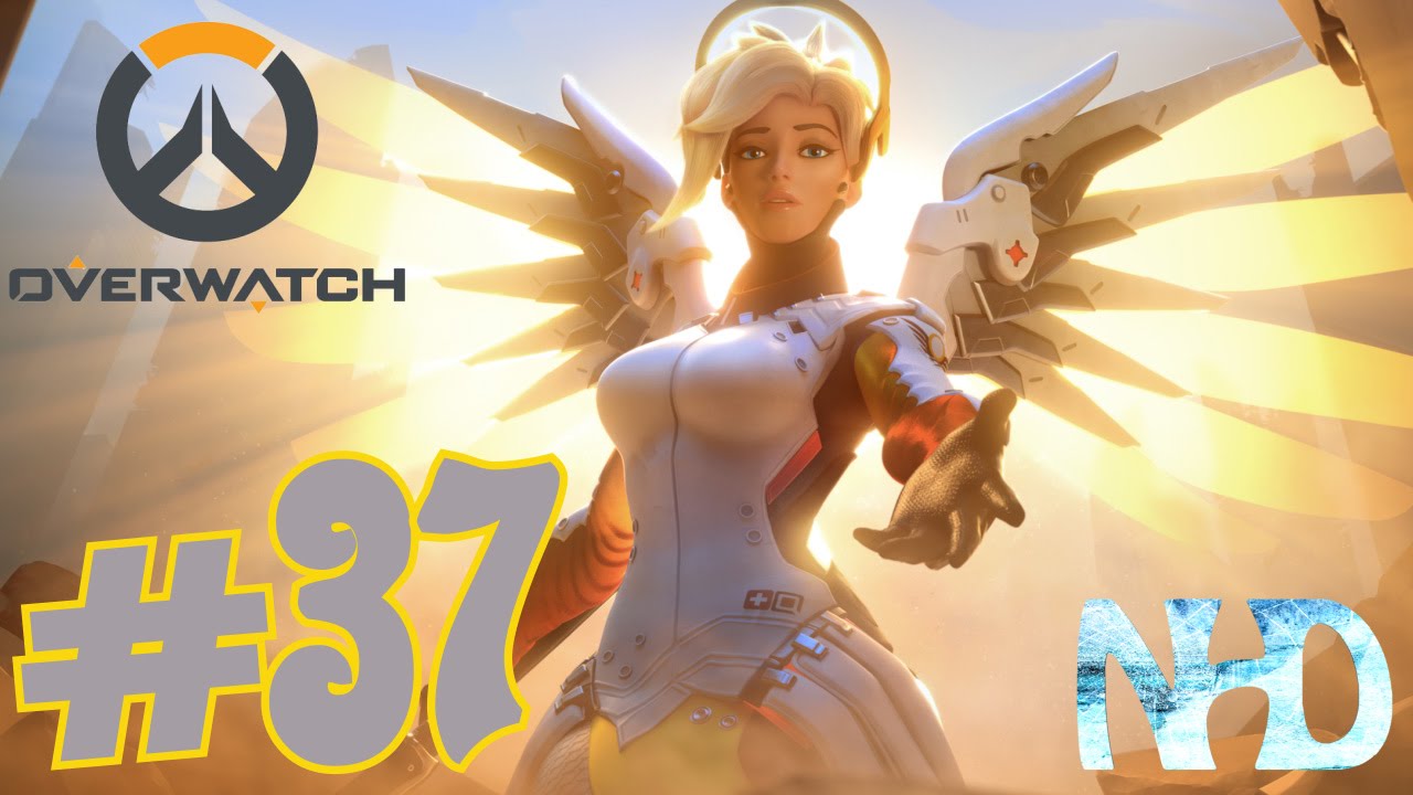 Overwatch (Quick Game - Temple of Anubis: Attack) Mercy #37