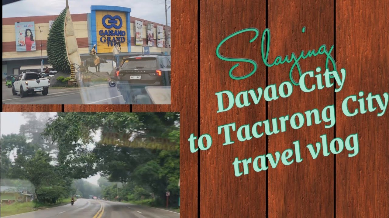 Davao City to Tacurong City travel vlog