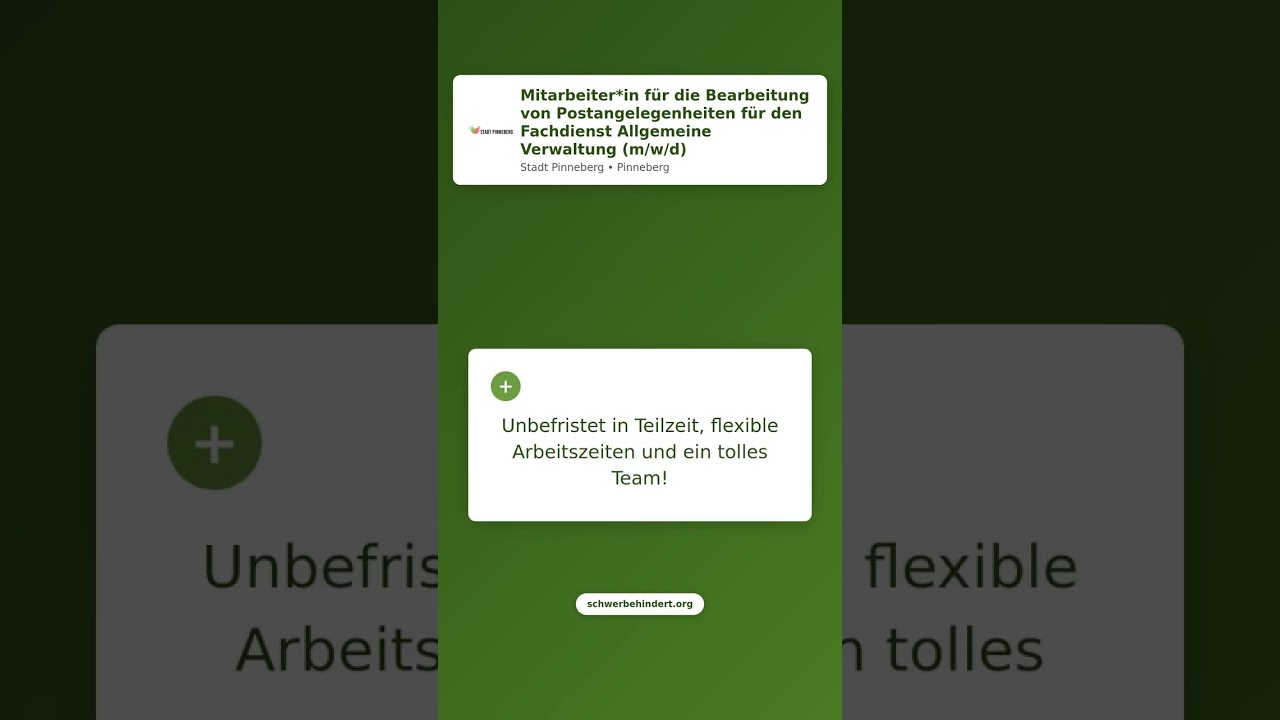 Dein neuer Job in Pinneberg wartet!