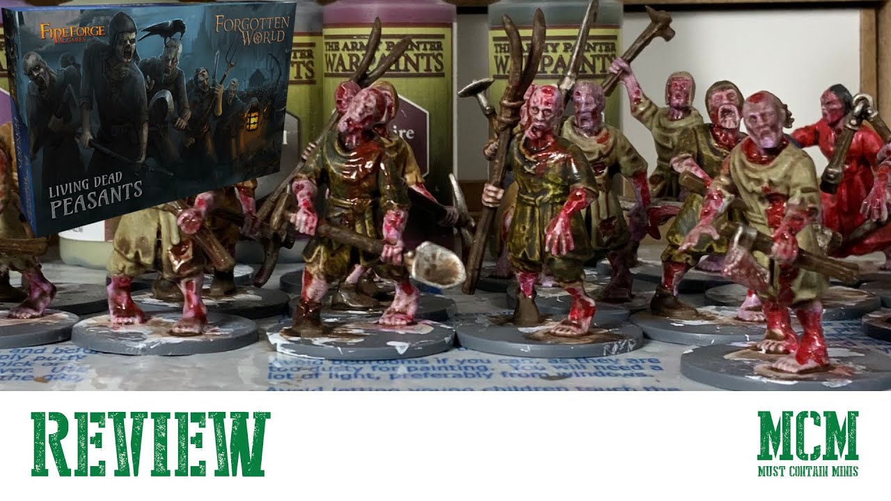 Улучшенный звук &mdash; обзор набора Living Dead Peasants от Fireforge Games и эффектов крови от Army P...