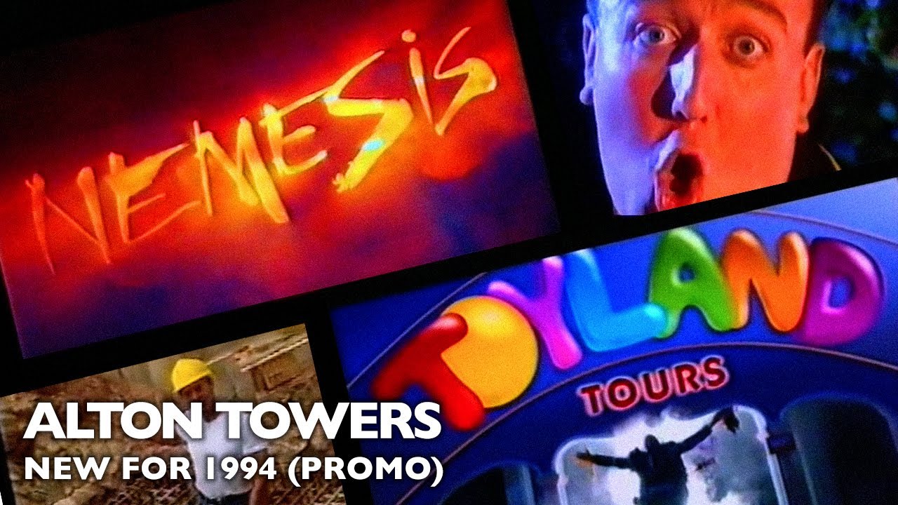 Alton Towers Nemesis & Toyland Tours 1994 Developments Promo