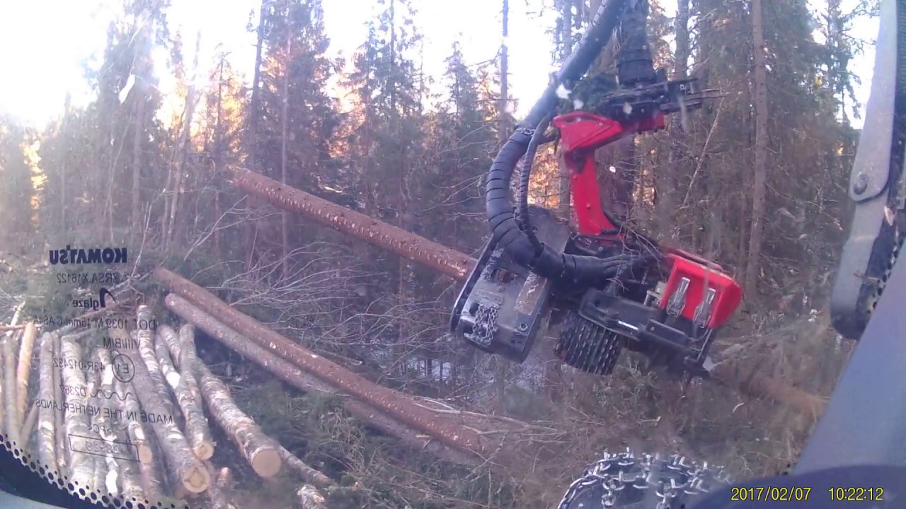 Komatsu 901 with S82 Constant cut!