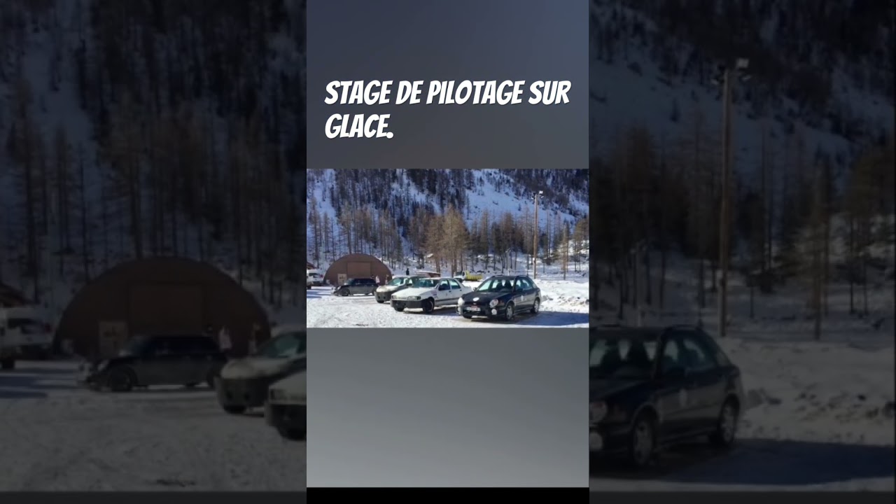 Stage de pilotage sur glace. Peugeot 206 