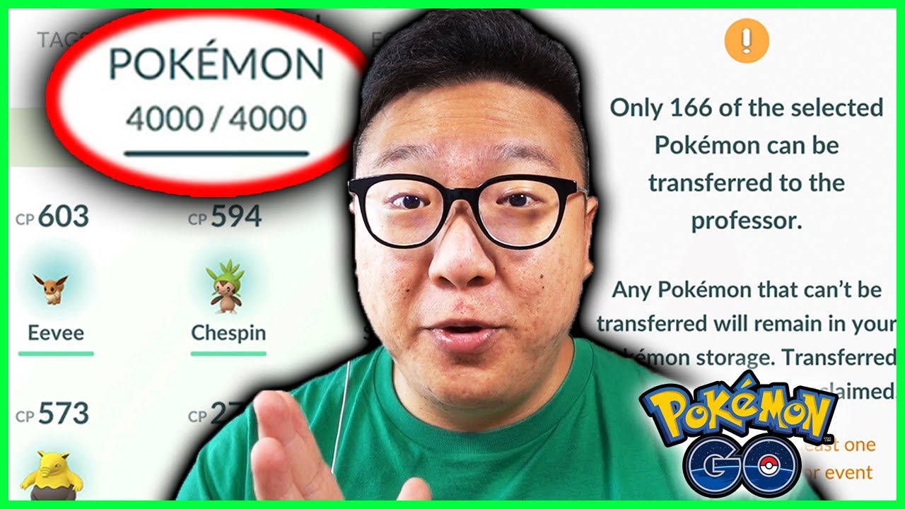 HOW TO EFFICIENTLY MANAGE YOUR POKEMON STORAGE DAILY IN POKEMON GO
