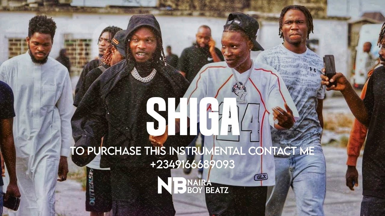 Naira Marley x Asake x Seyi Vibez - SHIGA - Type Beat Amapiano instrumental 2024