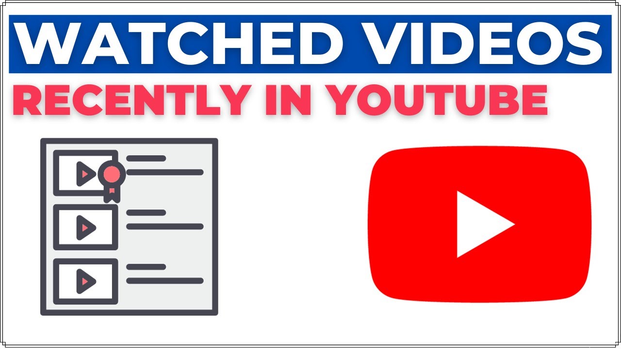 Как найти недавно просмотренные мной видео на YouTube