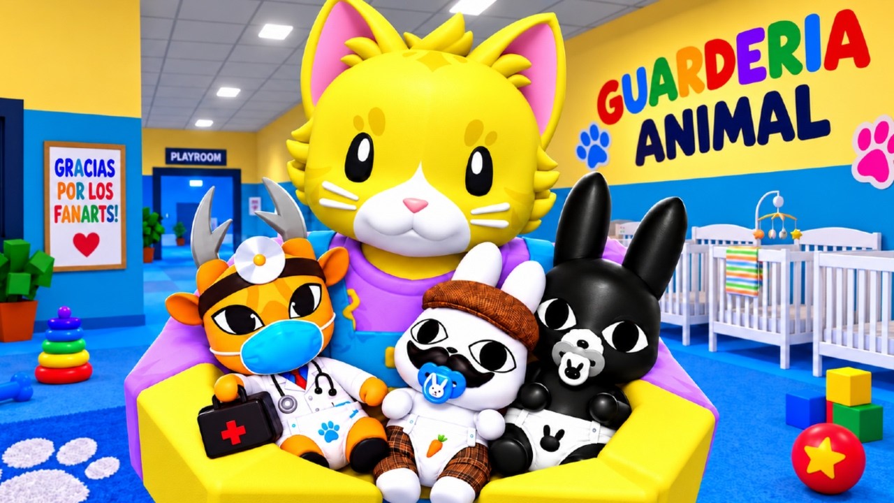 ABRIMOS una GUARDERIA de Animales con Robi! en Roblox Animal Daycare