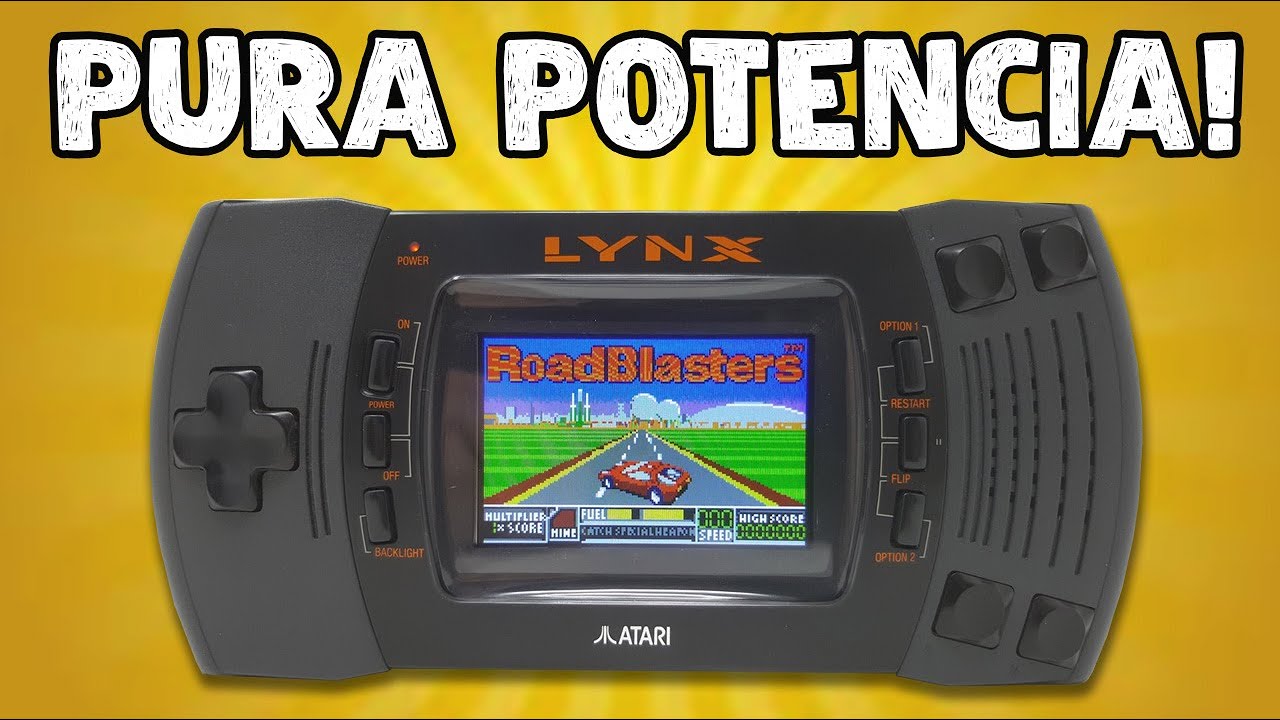ASÍ ES ATARI LYNX UNA GRAN CONSOLA PORTÁTIL OLVIDADA