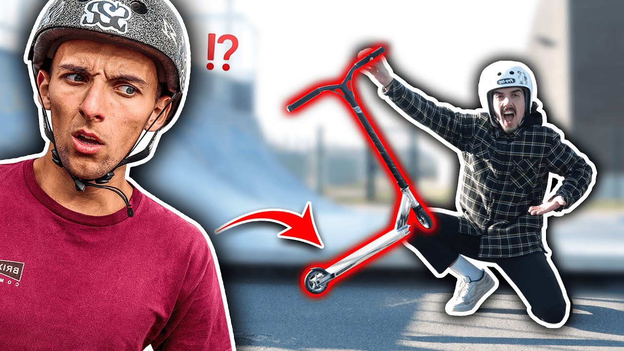 ON TEST LA TROTTINETTE FREESTYLE @AntoineS2S ! (On est trop forts avec...)