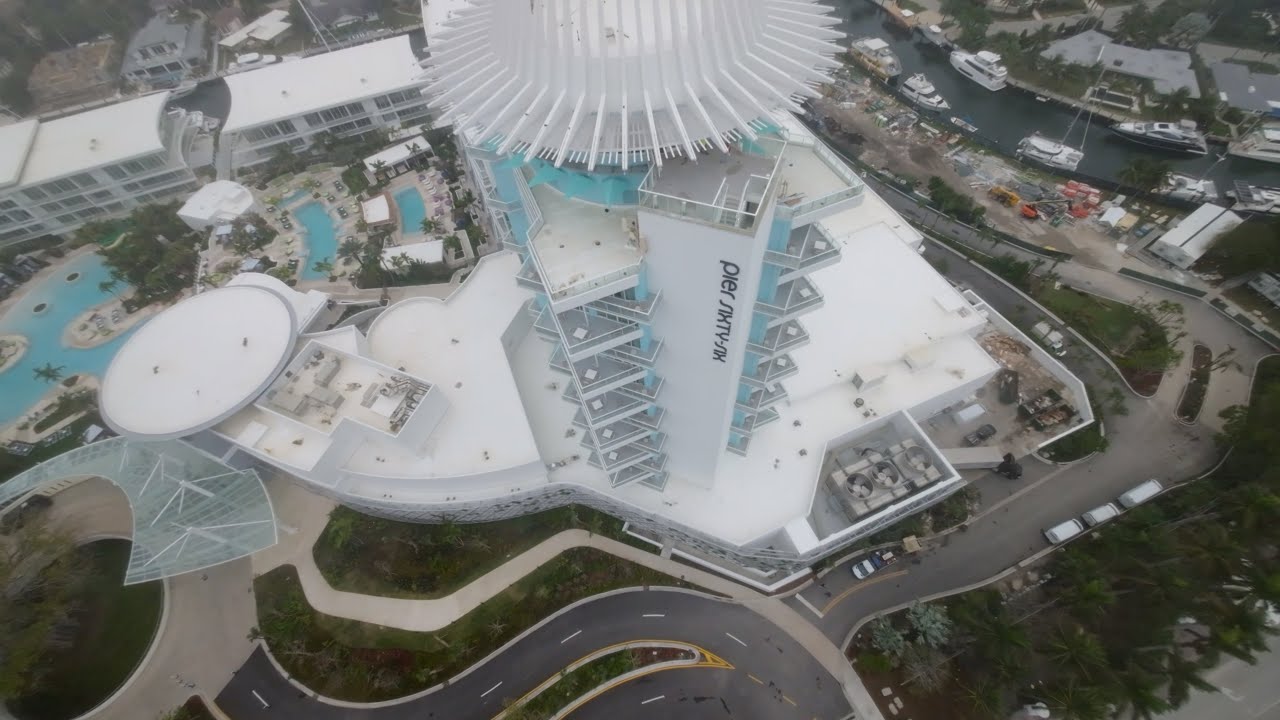 First-look: Fly-through the new Pier Sixty-Six in Fort Lauderdale (FPV drone)