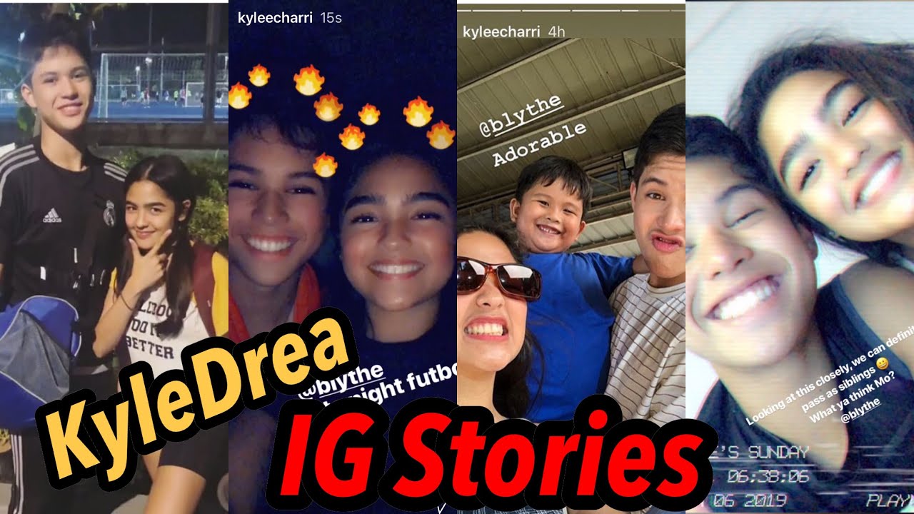 #KyleDrea IG stories | Kyle Echarri and Andrea Brillantes
