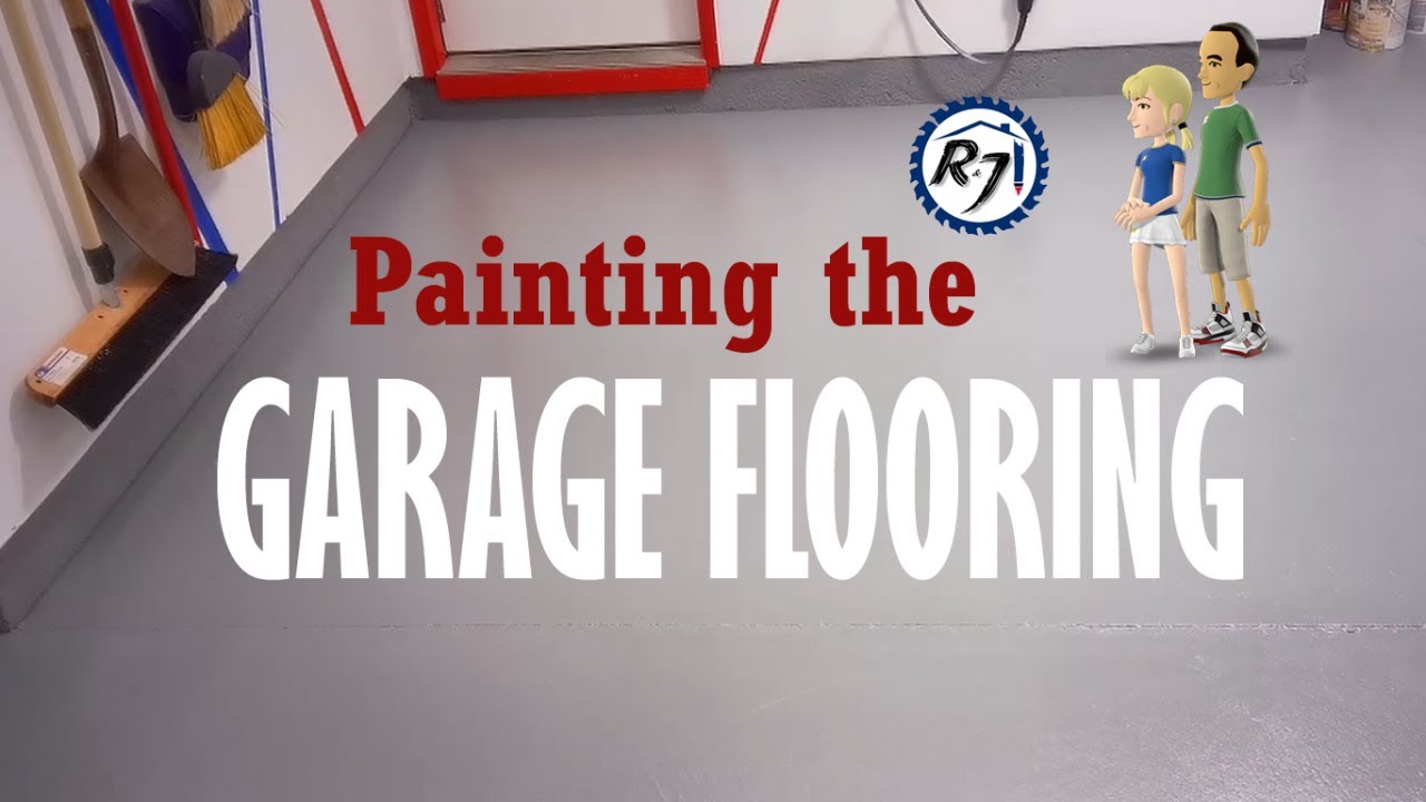 Poor Man's DIY: Painting the Garage Floor