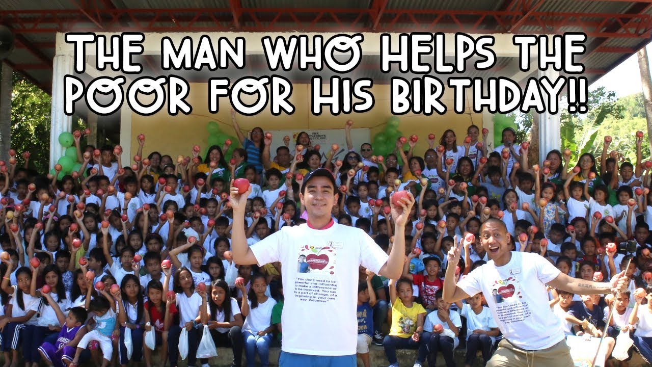 THE MAN WHO HELPS THE POOR FOR HIS BIRTHDAY | Vlog #82
