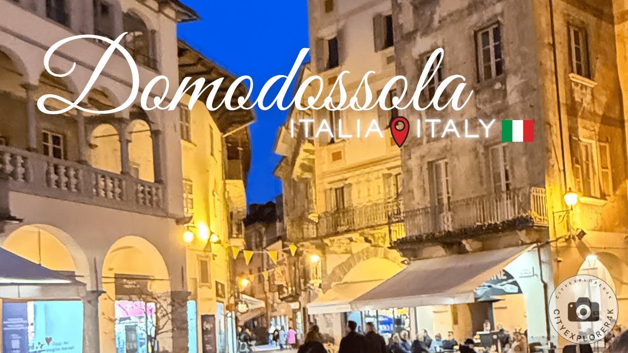 Domodossola 4K - 2025 Italia Italy