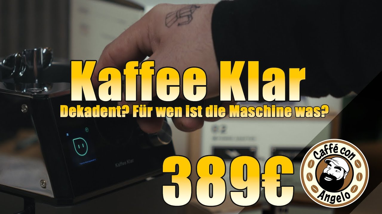 Kaffee Klar T1 Siebträger Reiniger