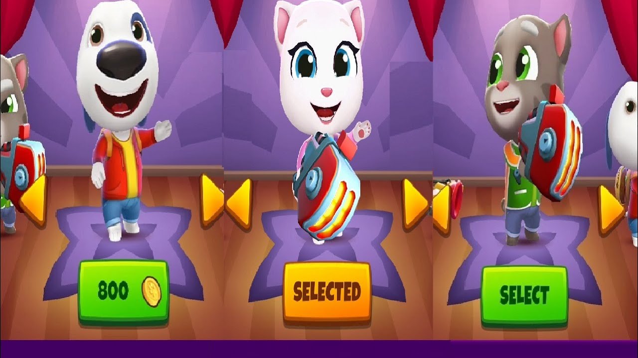 Talking Tom Blast Park: The New Blasting Adventure TALKING ANGELA VS  TALKING TOM VS TALKING HANK