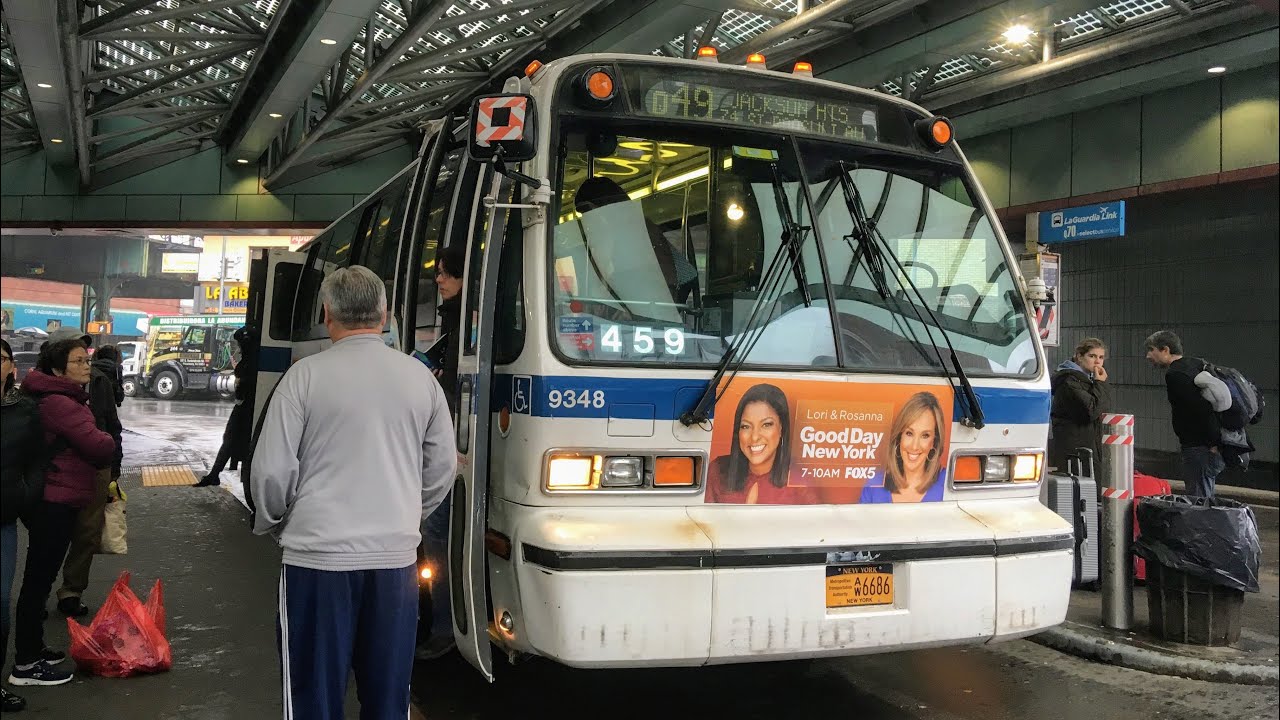 ᴴᴰ 1996 NovaBus RTS #9348 In Action On The Q49 Bus