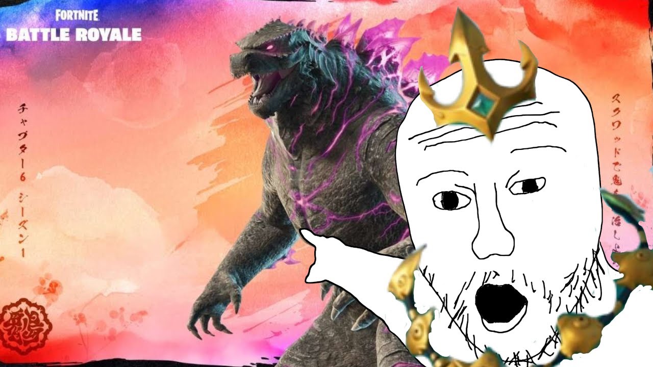 They put Godzilla in fortnite (clickbait)