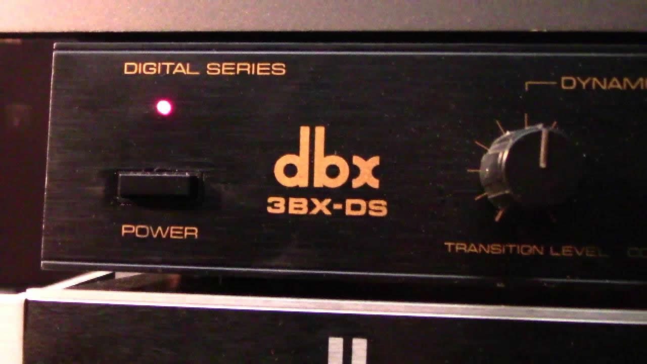 dbx 3BX-DS - Demo of all Dynamic Settings