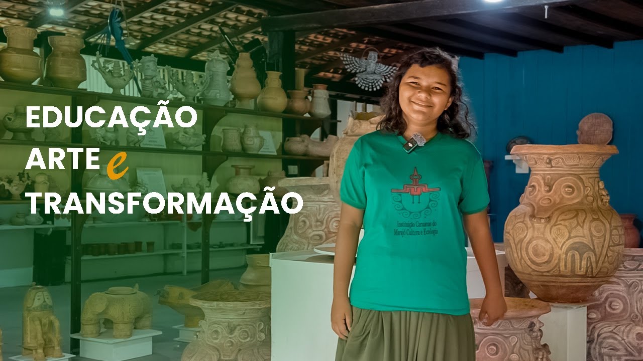 Ouça o que Maely diz diretamente do Marajó no Instituto Caruanas