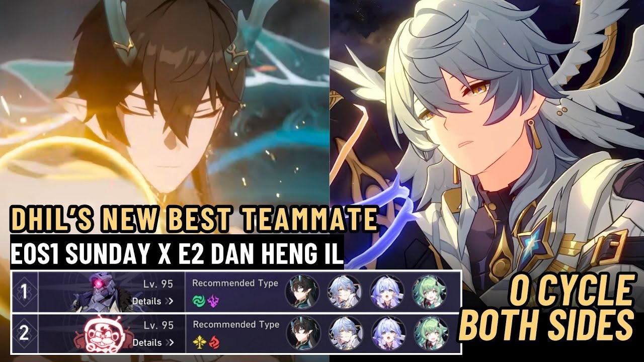 Crazy energy... E0S1 Sunday x E2 Dan Heng IL 0 Cycle Both Sides - 2.7 MOC 12 [Honkai Star Rail]