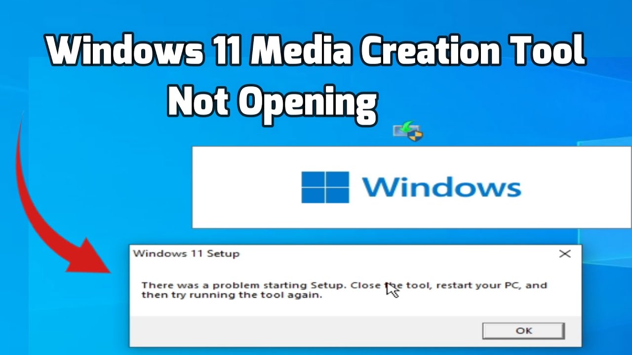 Исправление проблемы с запуском Media Creation Tool в Windows 11 | Возникла проблема при запуске ...