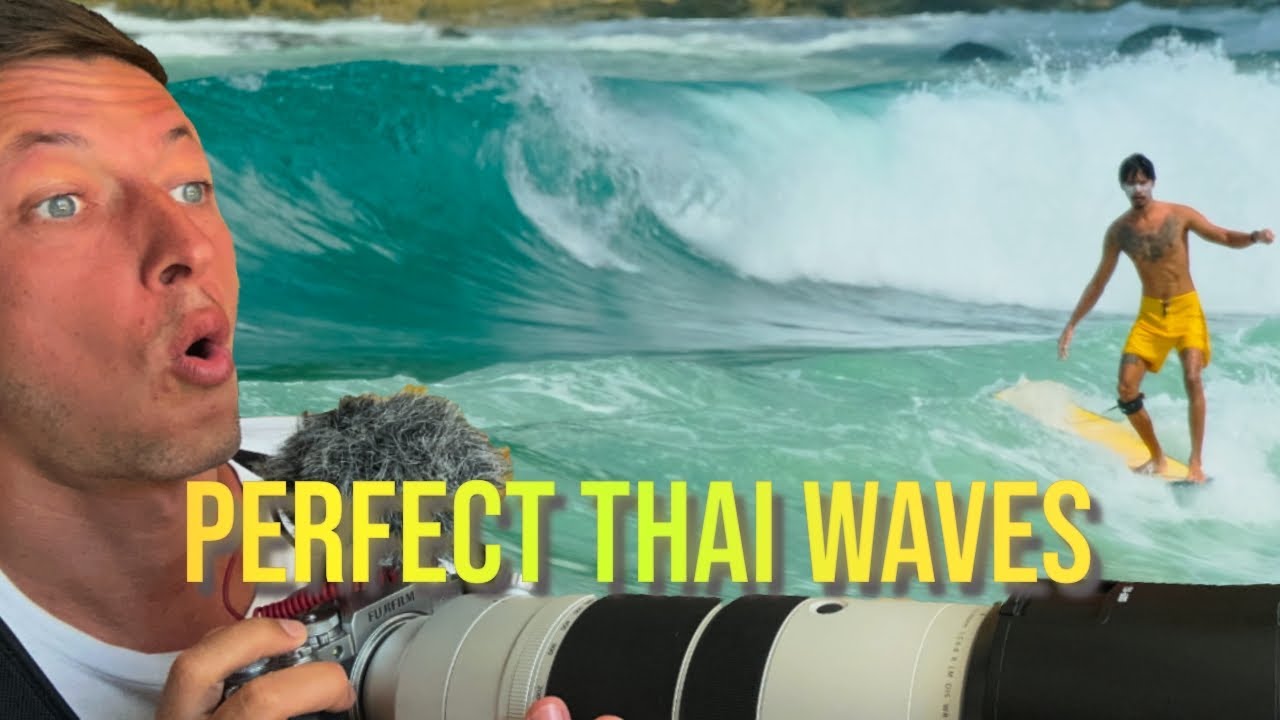 Swell of the month in Thailand. I found an awesome surf spot in Phuket