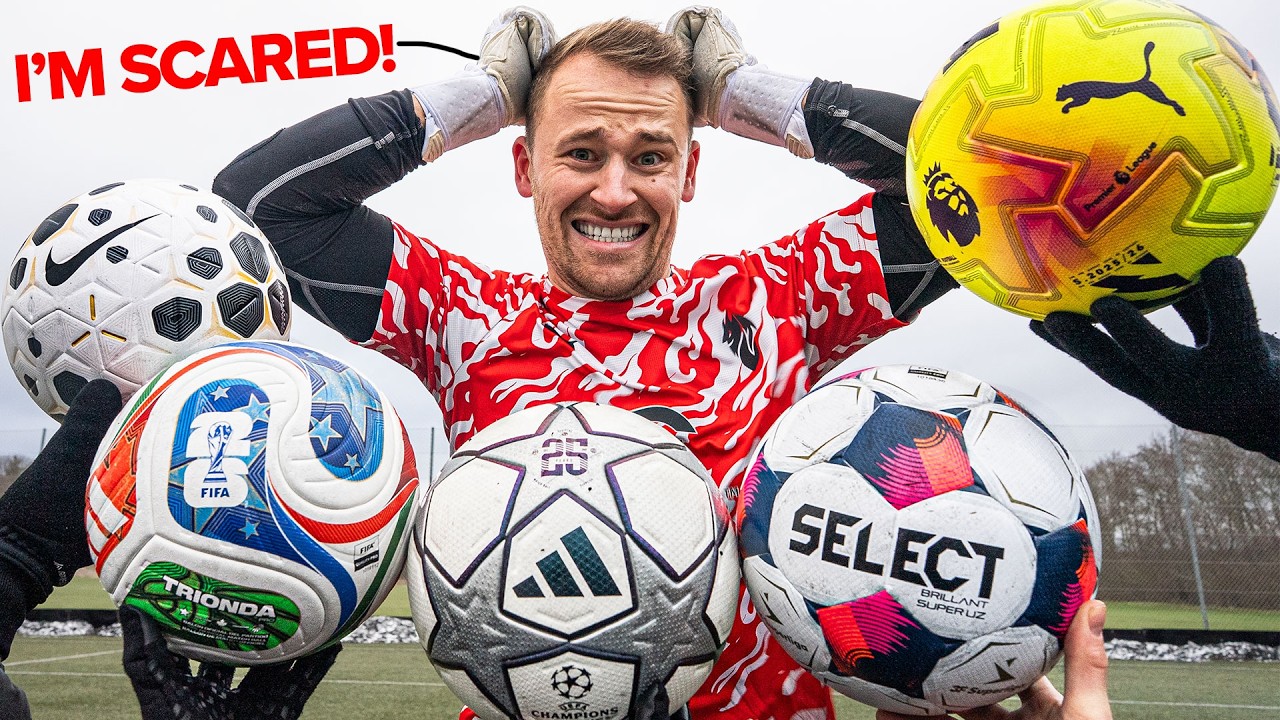 I tested EVERY football to see which GKs fear the MOST!