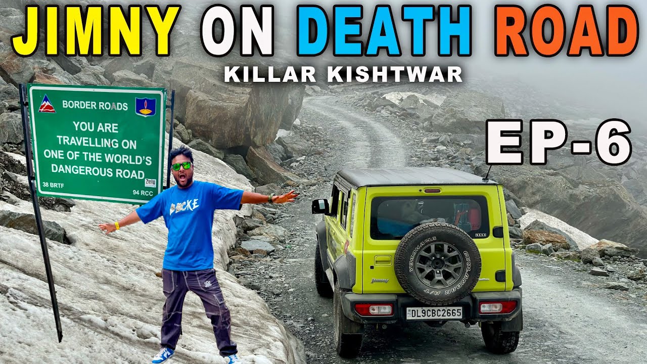 JIMNY On DEATH ROAD 😱 WORLD'S most  DANGEROUS ride | KILLAR KISHTWAR sach pass | Pangi valley