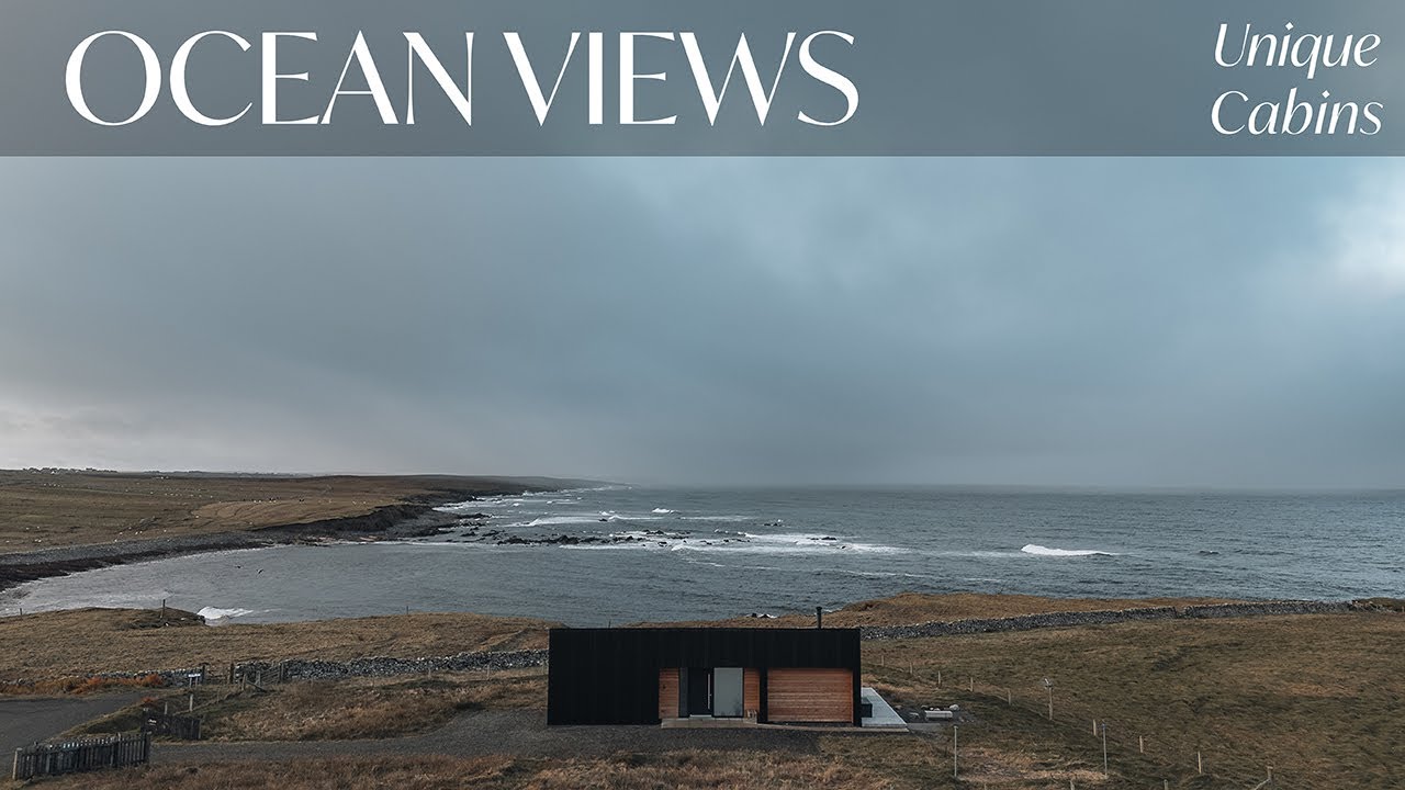 I Found the ULTIMATE Luxury Cabin with Atlantic Ocean Views on the Isle of Lewis!