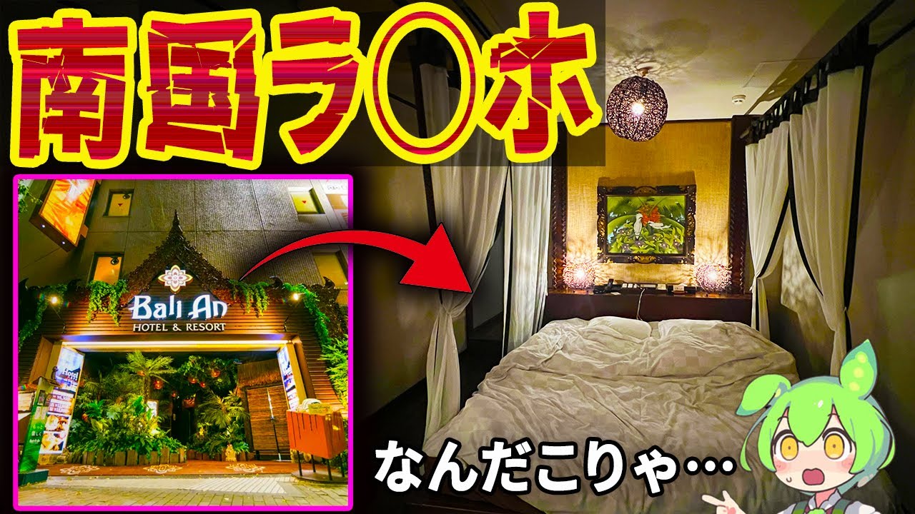 【徹底レビュー】東京歌舞伎町の高級ラ⚪︎ホが予想外にヤバかったのだ…【ずんだもん＆春日部つむぎ解説】