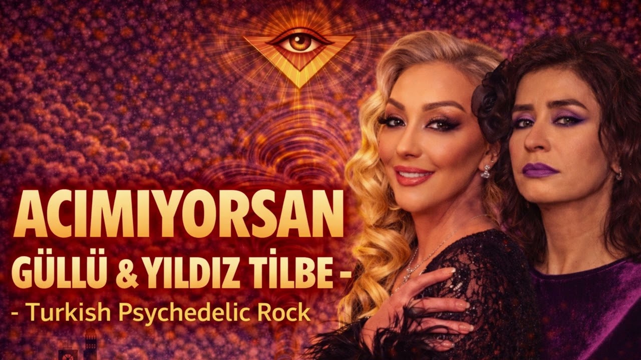 GÜLLÜ & YILDIZ TİLBE  – ACIMIYORSAN – Turkish Psychedelic Rock #TurkishPsychedelic #PsychedelicRock