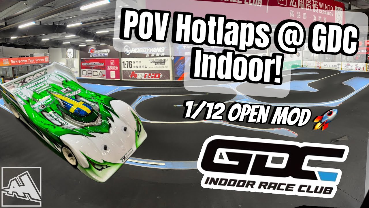 POV Hot Laps @ GDC Indoor (1/12 Open Modified)