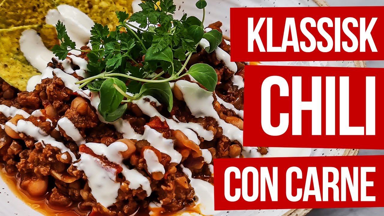 Chili con carne - klassikern du måste prova
