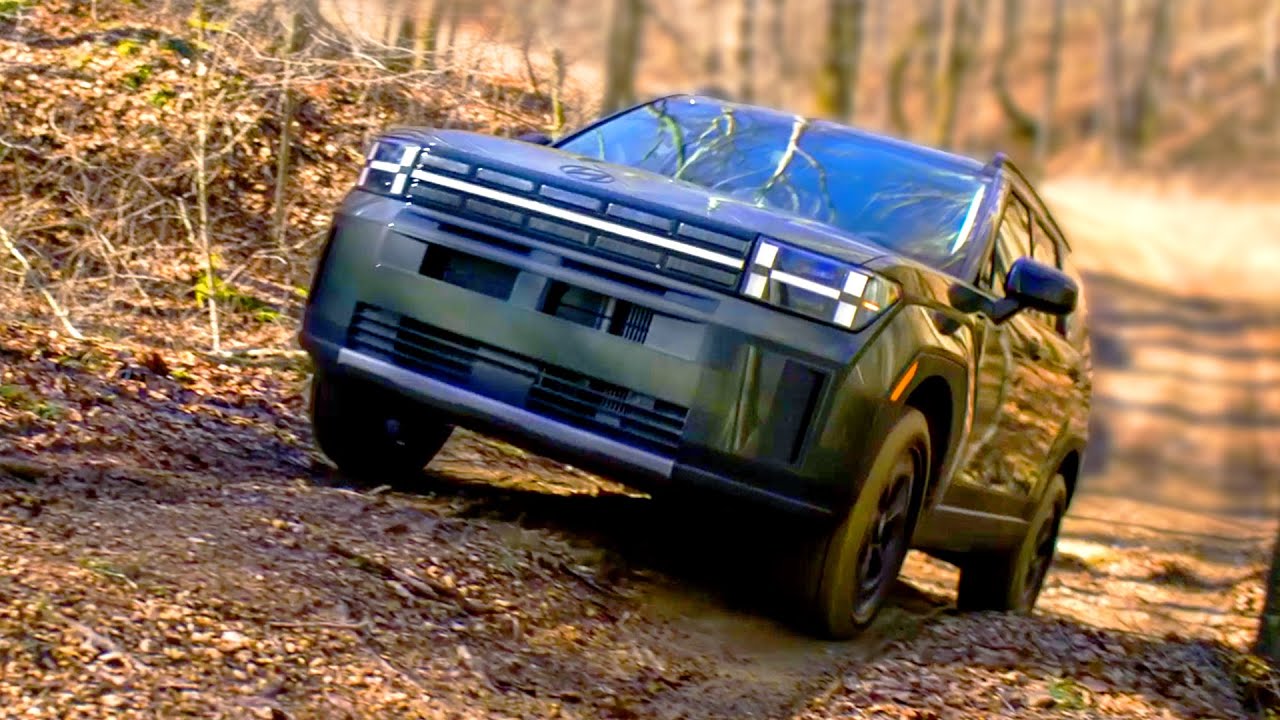 Hyundai Santa Fe XRT - Off-Road Test Drive [No Talking]