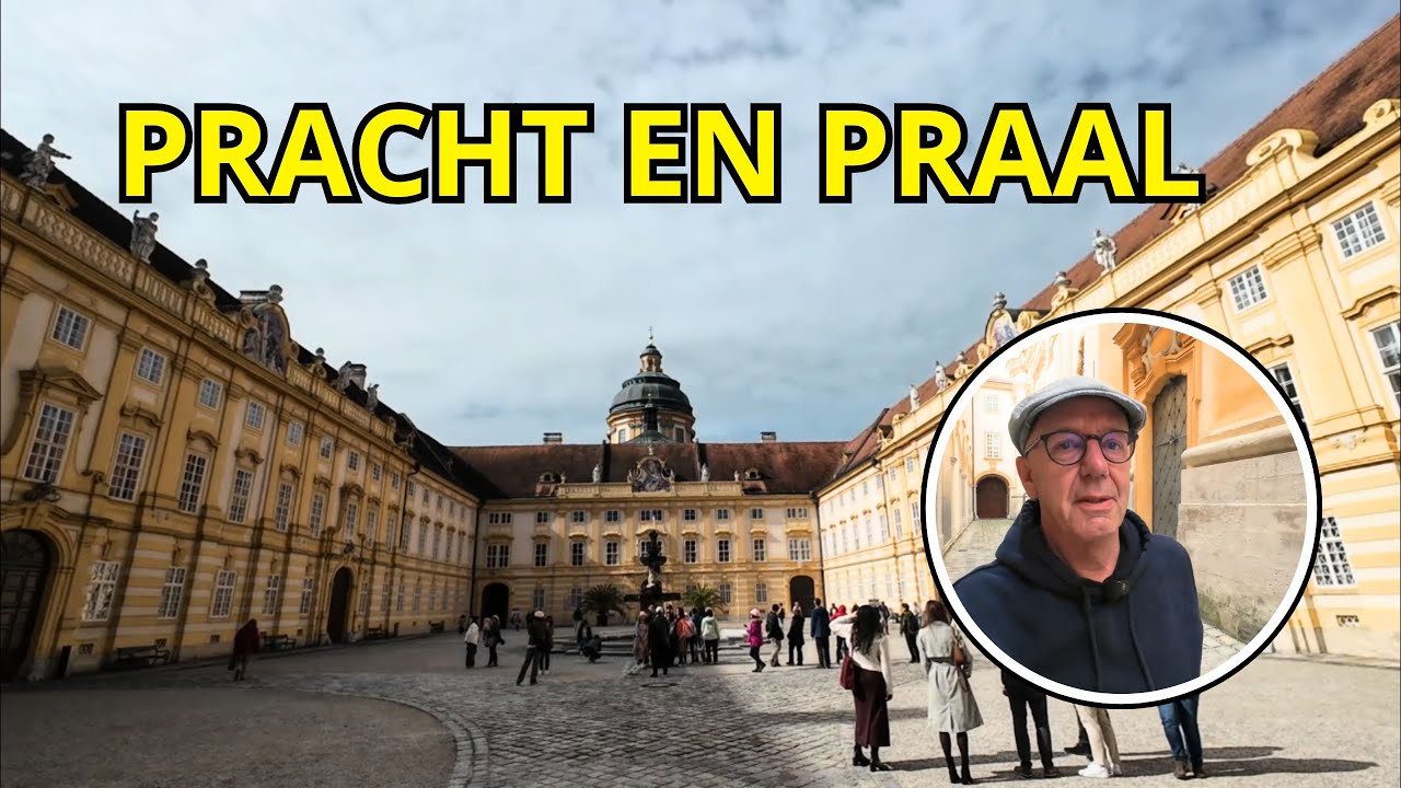 Benedictijnenklooster STIFT MELK aan de DONAU in Oostenrijk is gewoon PRACHTIG!