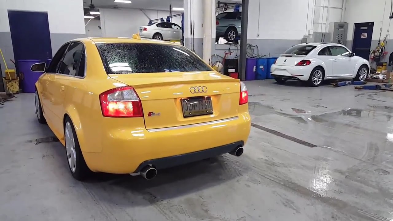 Audi B6 S4 Catless DP's with Magnaflow Catback
