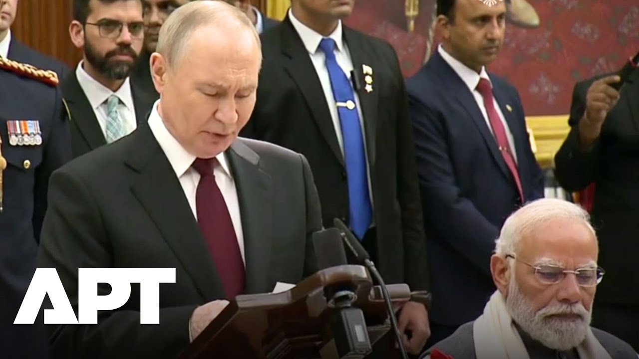 «Наше партнёрство будет крепнуть» — смотрите прощальную речь Путина перед отъездом из Индии