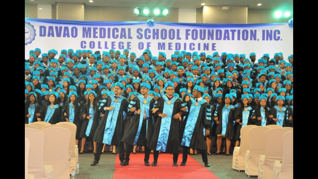Davao Medical School Foundation Jan 2020 Graduation ceremony