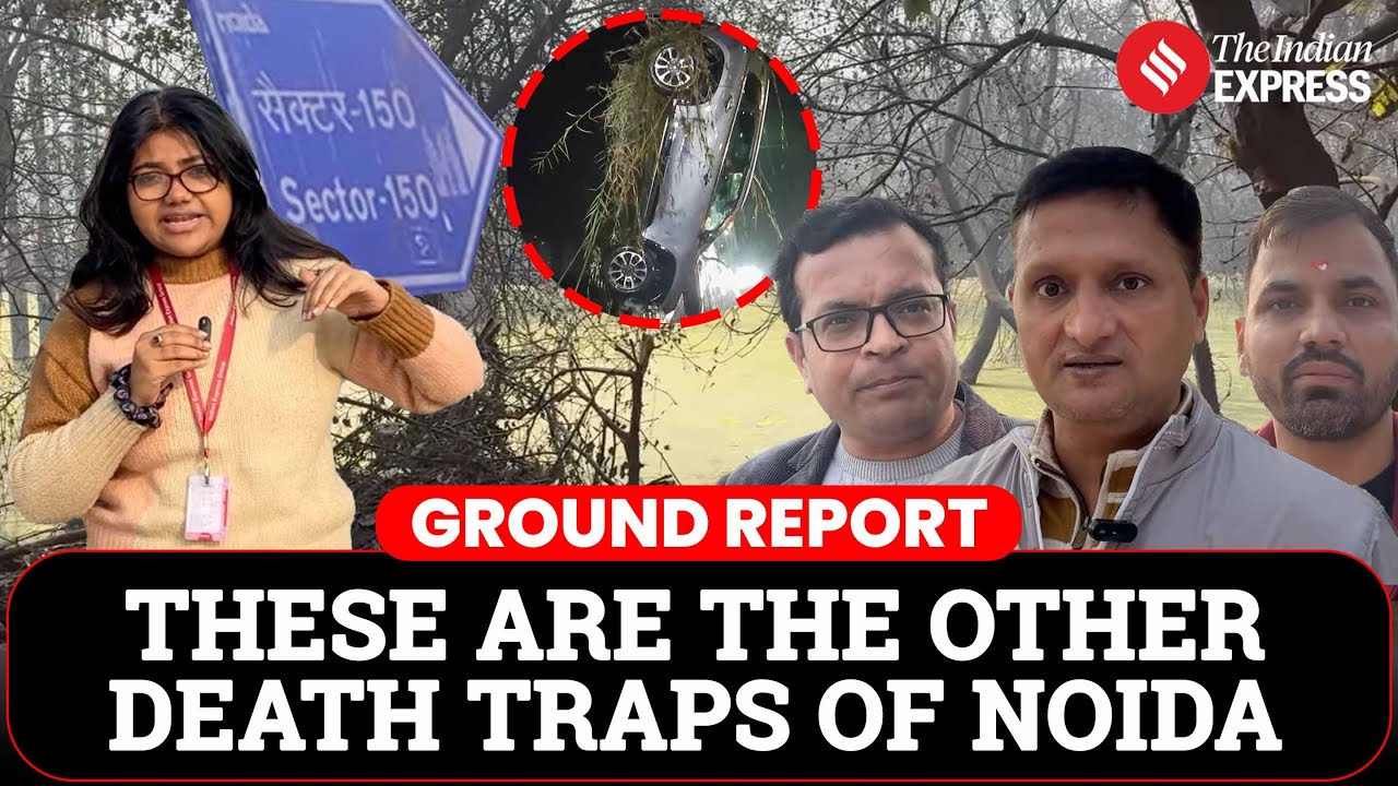 Noida Engineer Death: How Sector 150's Roads Have Become  Danger to Residents' Safety| Ground Report