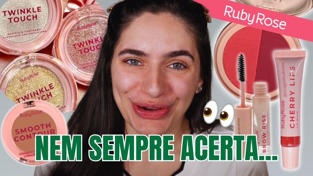 testando NOVIDADES RUBY ROSE - até 20 reais