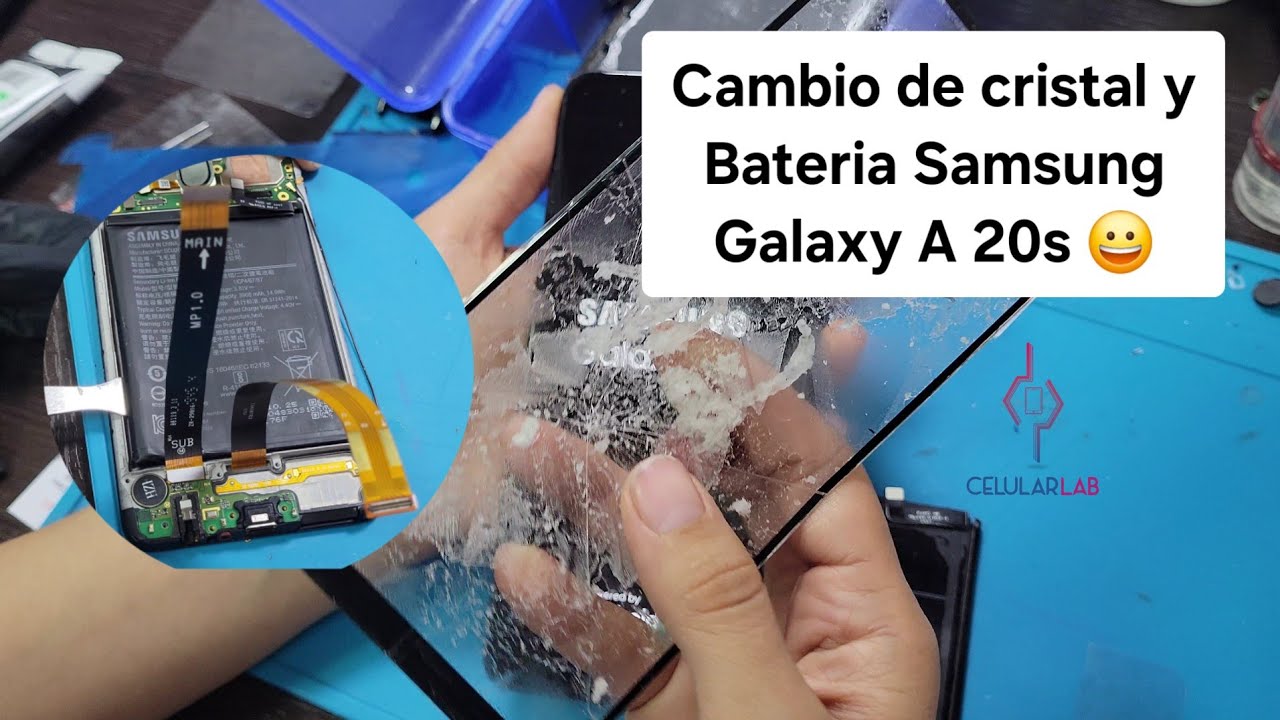 Cambio de bateria Samsung Galaxy A 20s🔋🤯