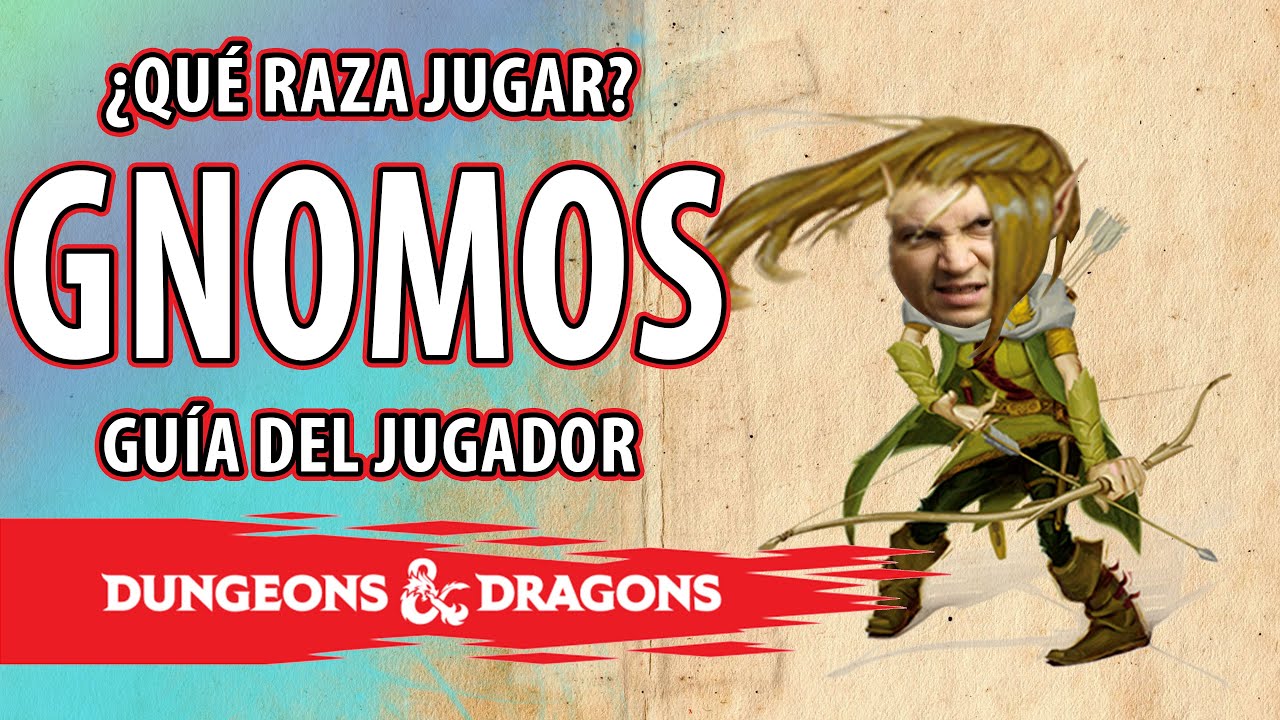 ¿QUÉ RAZA JUGAR? (GNOMOS) Dungeon & Dragons | Guía de Razas para Calabozos y Dragones 5e
