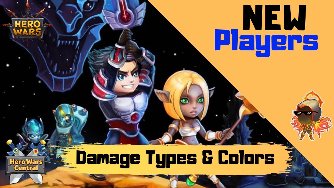 Hero Wars | Damage Colors Explained