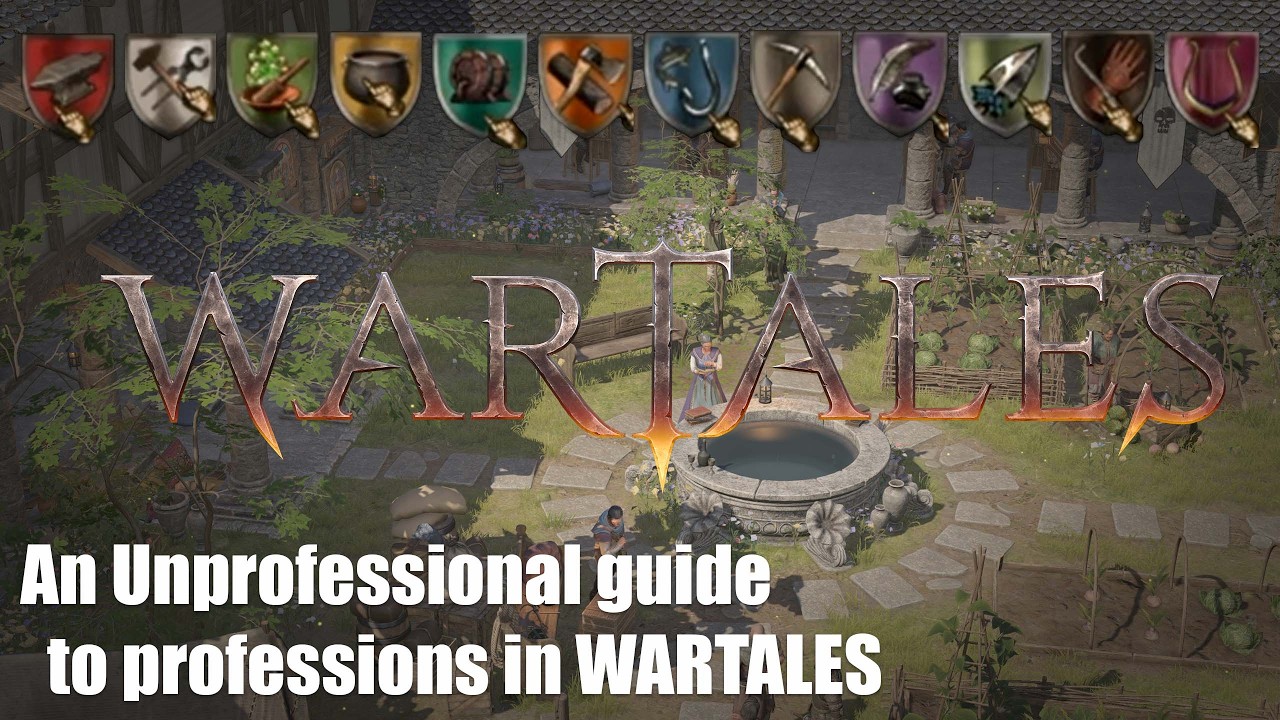 The WARTALES Academy | An Unprofessional Guide to Professions