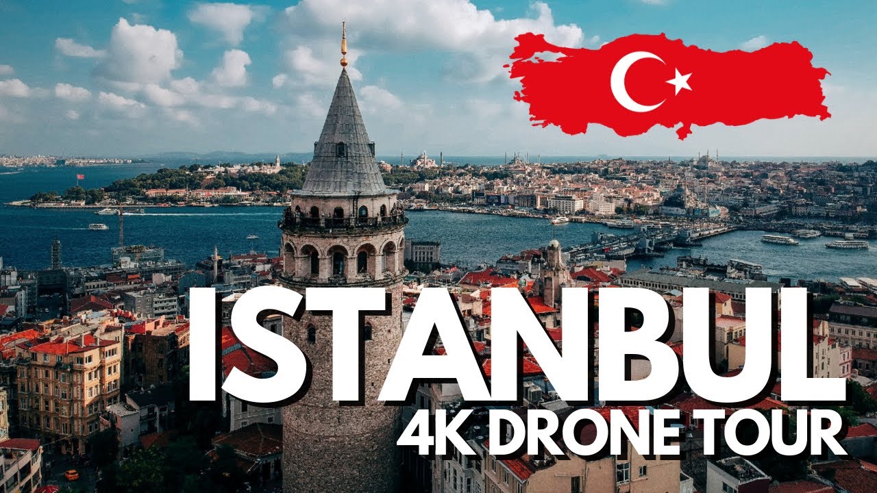 DRONE TOUR • ISTANBUL, TURKEY 🇹🇷 • 2023 • 4K
