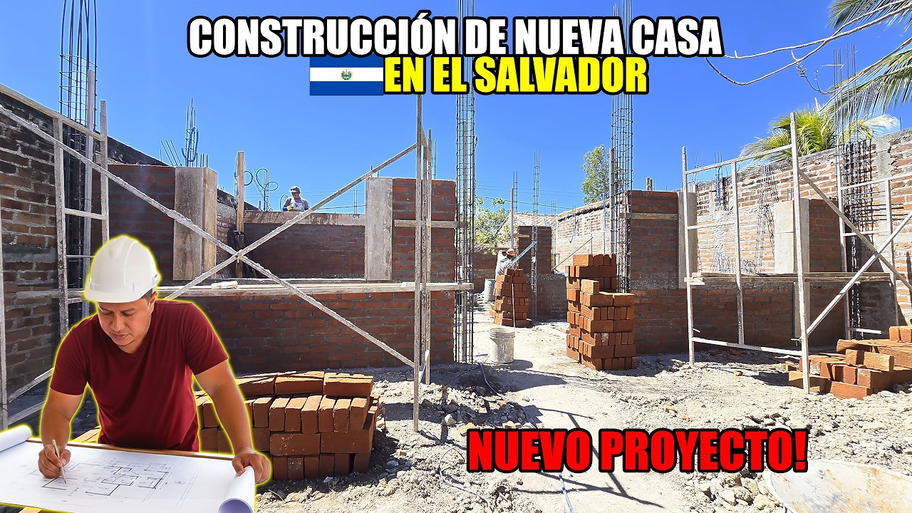 CONSTRUCCIÓN DE NUEVA CASA EN EL SALVADOR😱 INICIANDO UN NUEVO PROYECTO DE CONSTRUCCIÓN